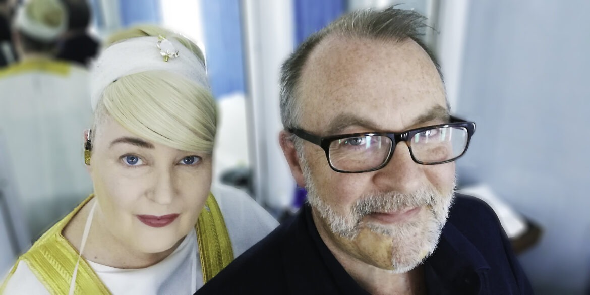 Photo of Lisa Gerrard & Jules Maxwell by Robbie Perry